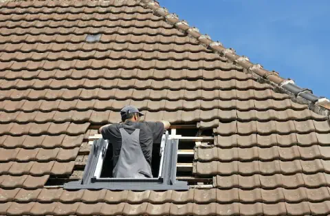 Pose de velux - Villefranque